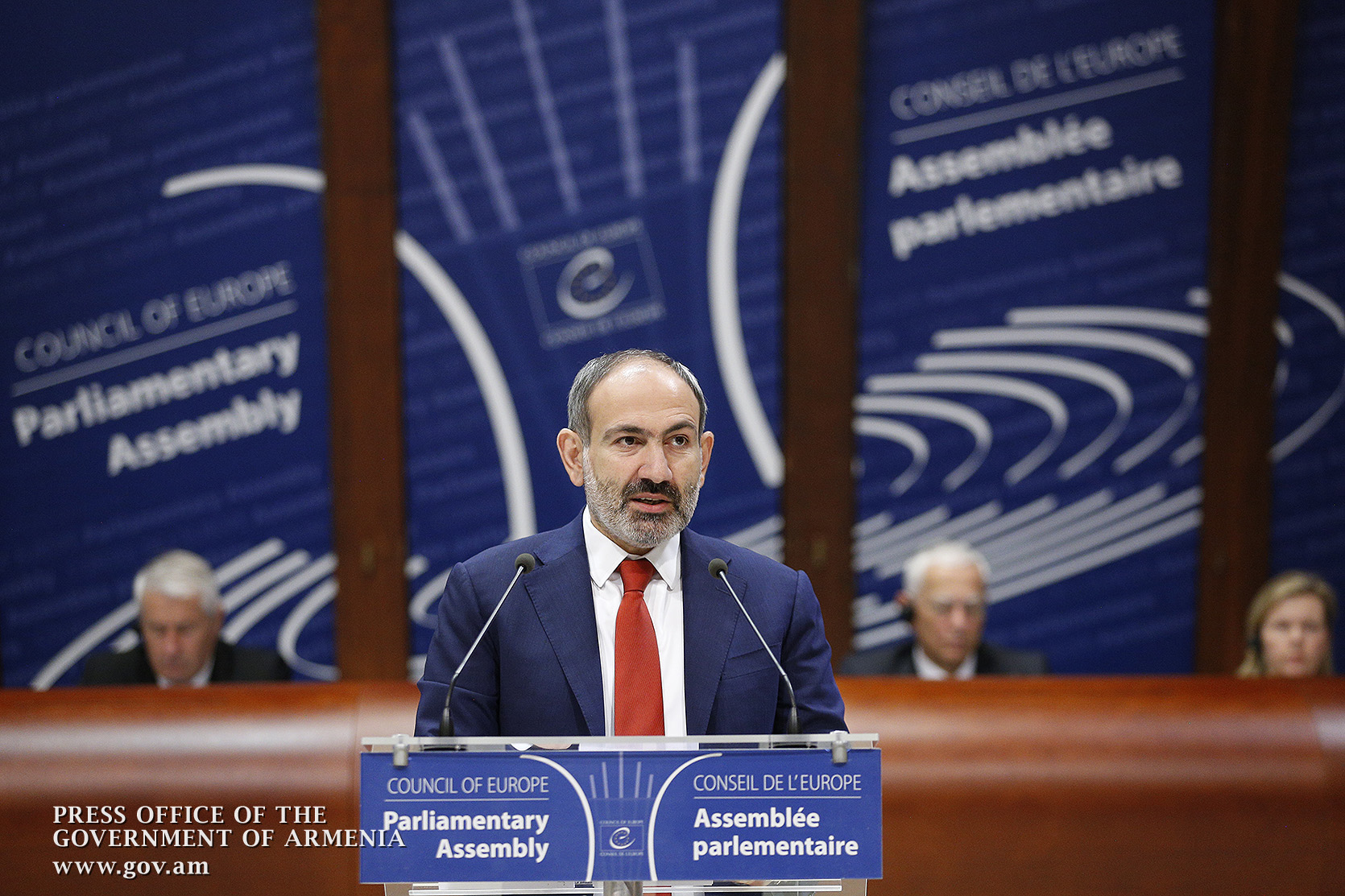 Address by Nikol Pashinyan in PACE