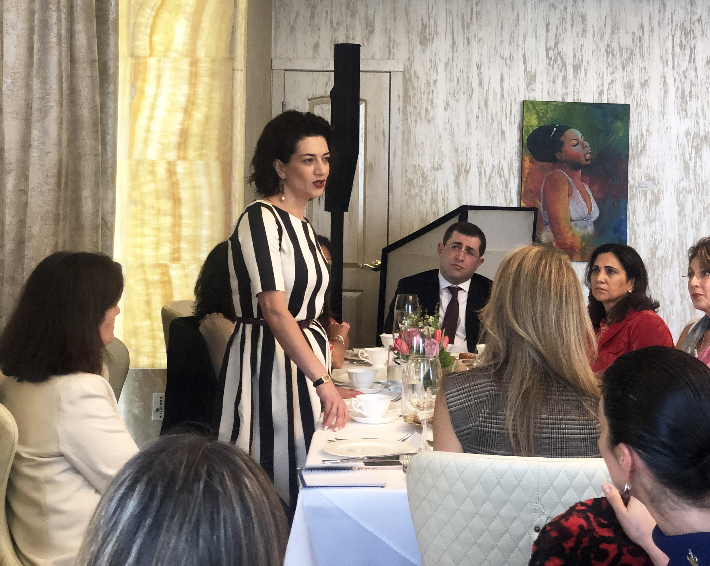 AGBU PRESS OFFICE: AGBU Hosts Luncheon with Anna Hakobyan and Diasporan Women in New York
