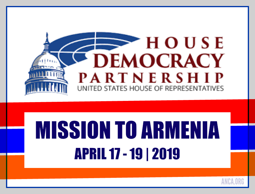 ANCA Statement on House Democracy Partnership Visit to Armenia