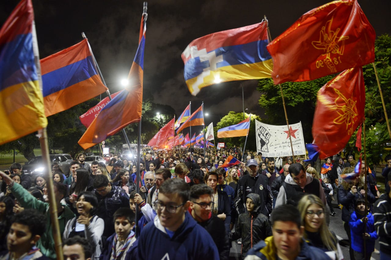 The Armenian Community of Argentina and Uruguay marked the 104th anniversary of the Armenian Genocide