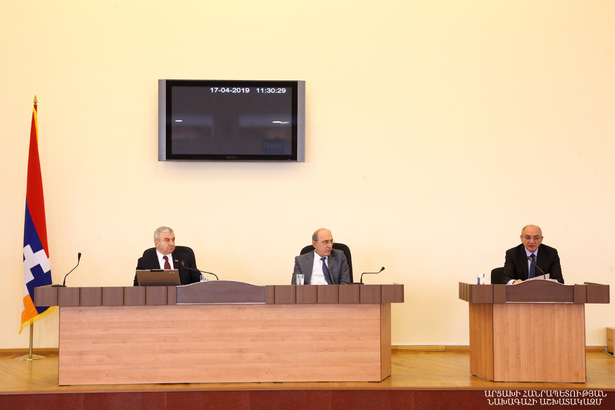 Bako Sahakyan: Defense Army carried out effectively the set tasks, guaranteeing the inviolability of the borders and full-fledged security of Artsakh