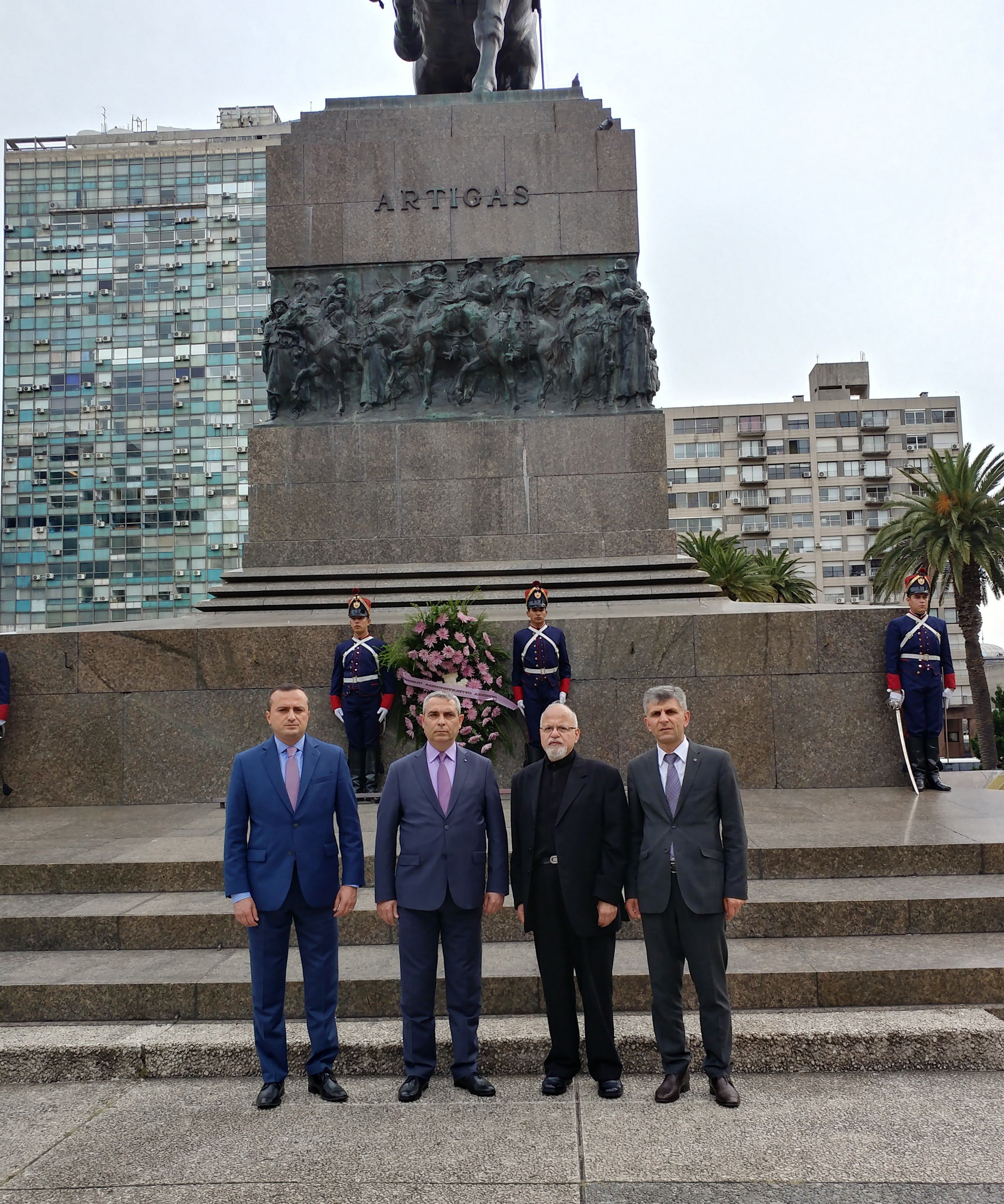 The Artsakh Delegation Participated in the Events Dedicated to the 104th Anniversary of the Armenian Genocide Held in Uruguay