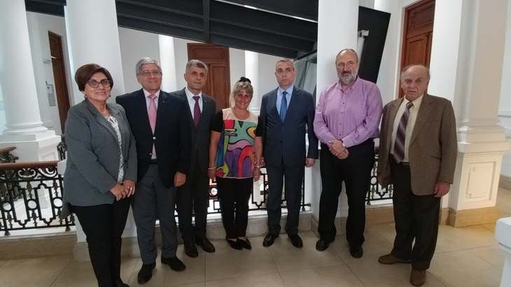 Masis Mayilian Met with Members of the Board of Directors of the Uruguayan Human Rights Defenders Institute