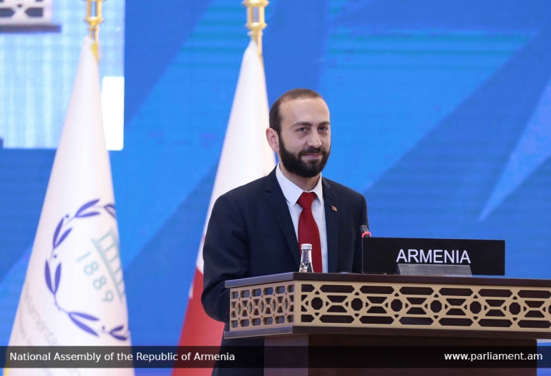 Statement by RA NA President Ararat Mirzoyan at the 140th General Assembly in Inter-Parliamentary Union