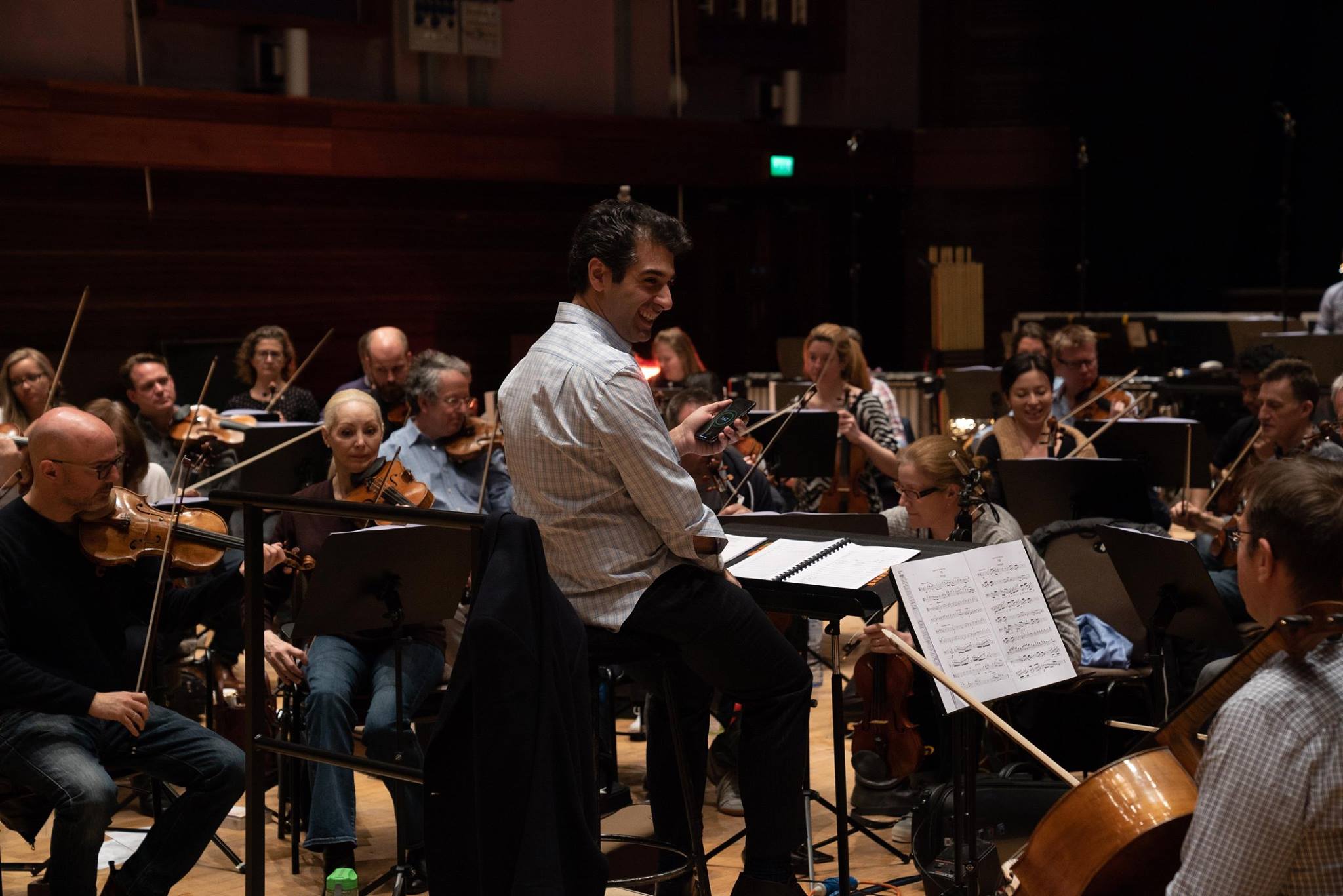 Sergey Smbatyan and the London Symphony Orchestra make joint recordings
