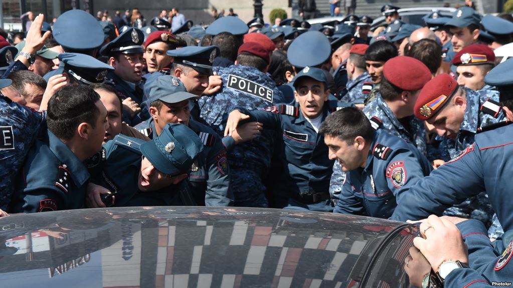 Armenian Businessman Arrested Amid Protests