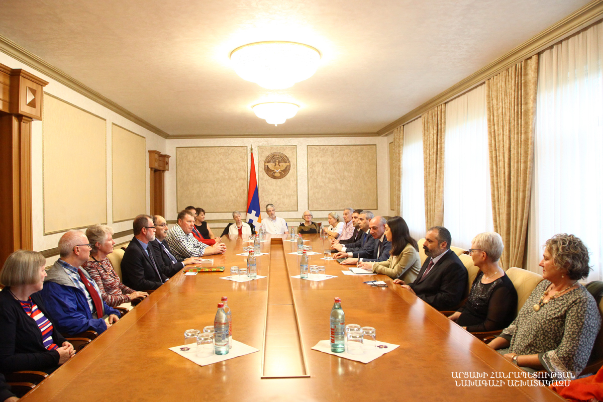Bako Sahakyan received a group of representatives of the Australian Uniting Church