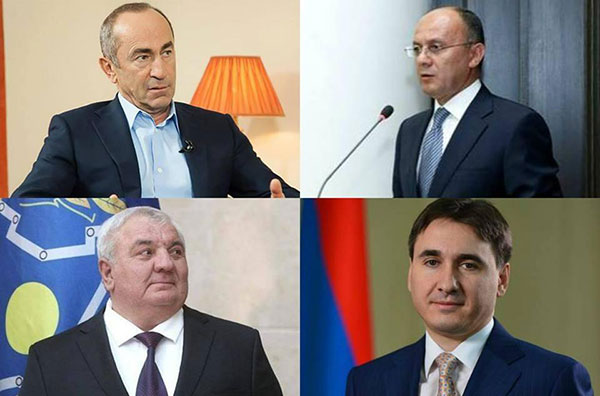Kocharyan and others case proceedings suspended, forwarded to Constitutional Court – News.am