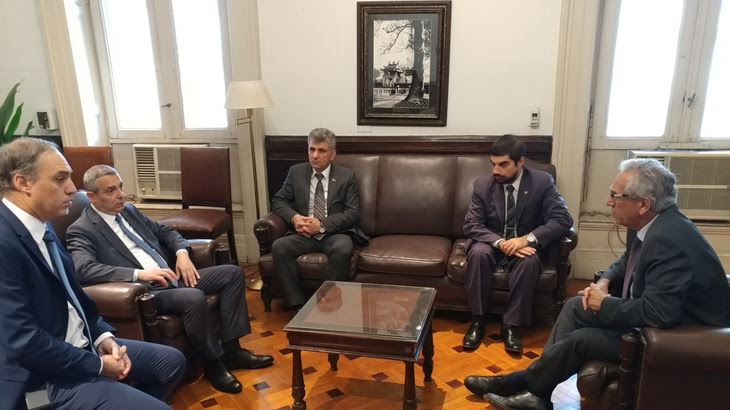 Meetings of Artsakh Delegation in Argentinian Parliament