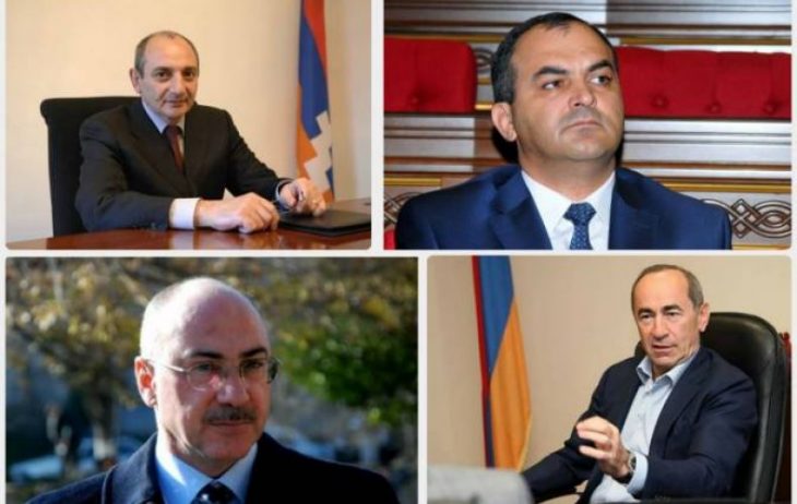 Present and Former Artsakh Presidents Ask to Release Robert Kocharian