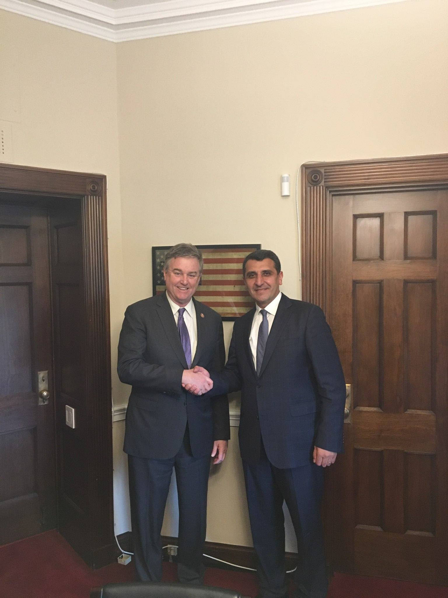 Ambassador Nersesyan thanked Congressman Trone for supporting the 2019 Armenian Genocide resolution