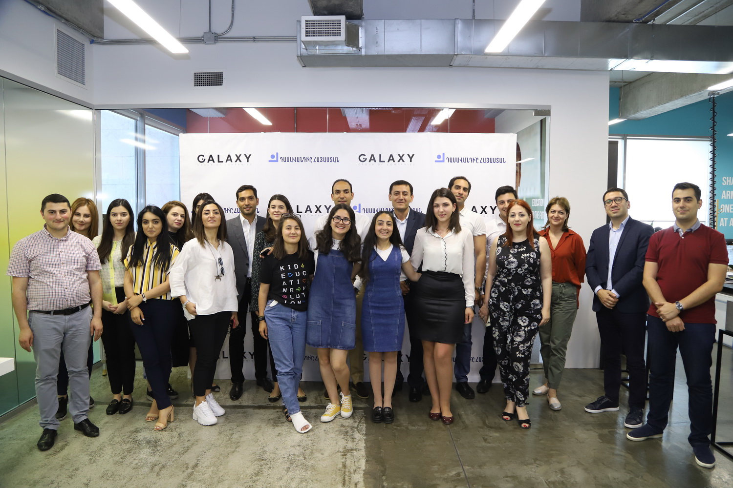 “Galaxy” Group of Companies and Teach For Armenia educational foundation announce the launching of joint project