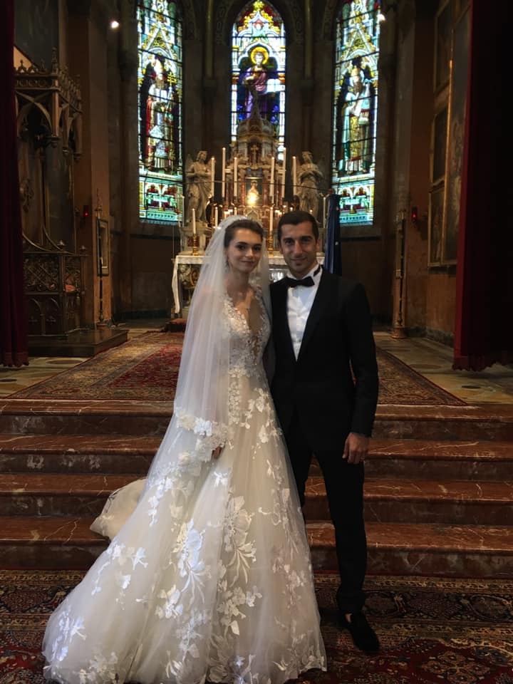 Henrikh Mkhitaryan got married