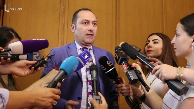 Artak Zeynalyan explains why he resigned as Minister of Justice