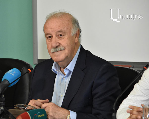 Vicente del Bosque: ‘It’s good that Armenian footballers are leaving the country in order to grow’