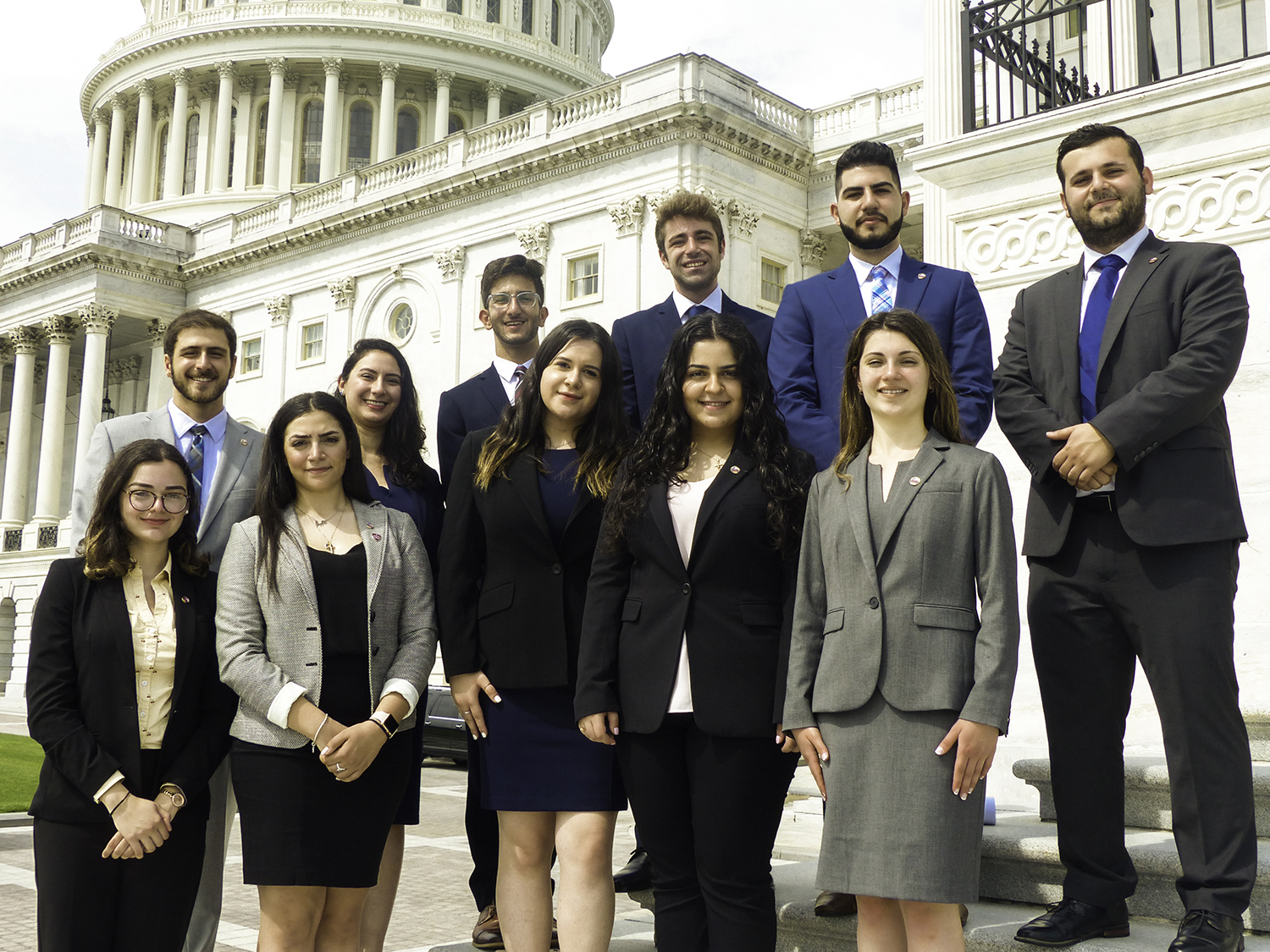 ANCA Summer Interns Turn Up the Heat on Capitol Hill