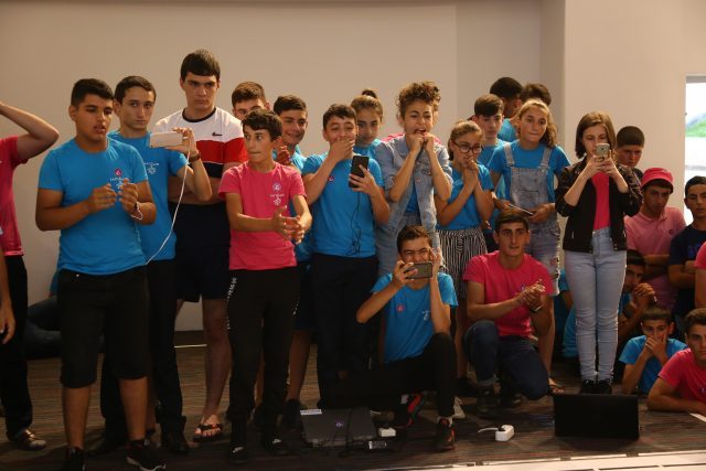 Over 400 schoolchildren participated in ‘Armath’ technocamp held with the support of ucom