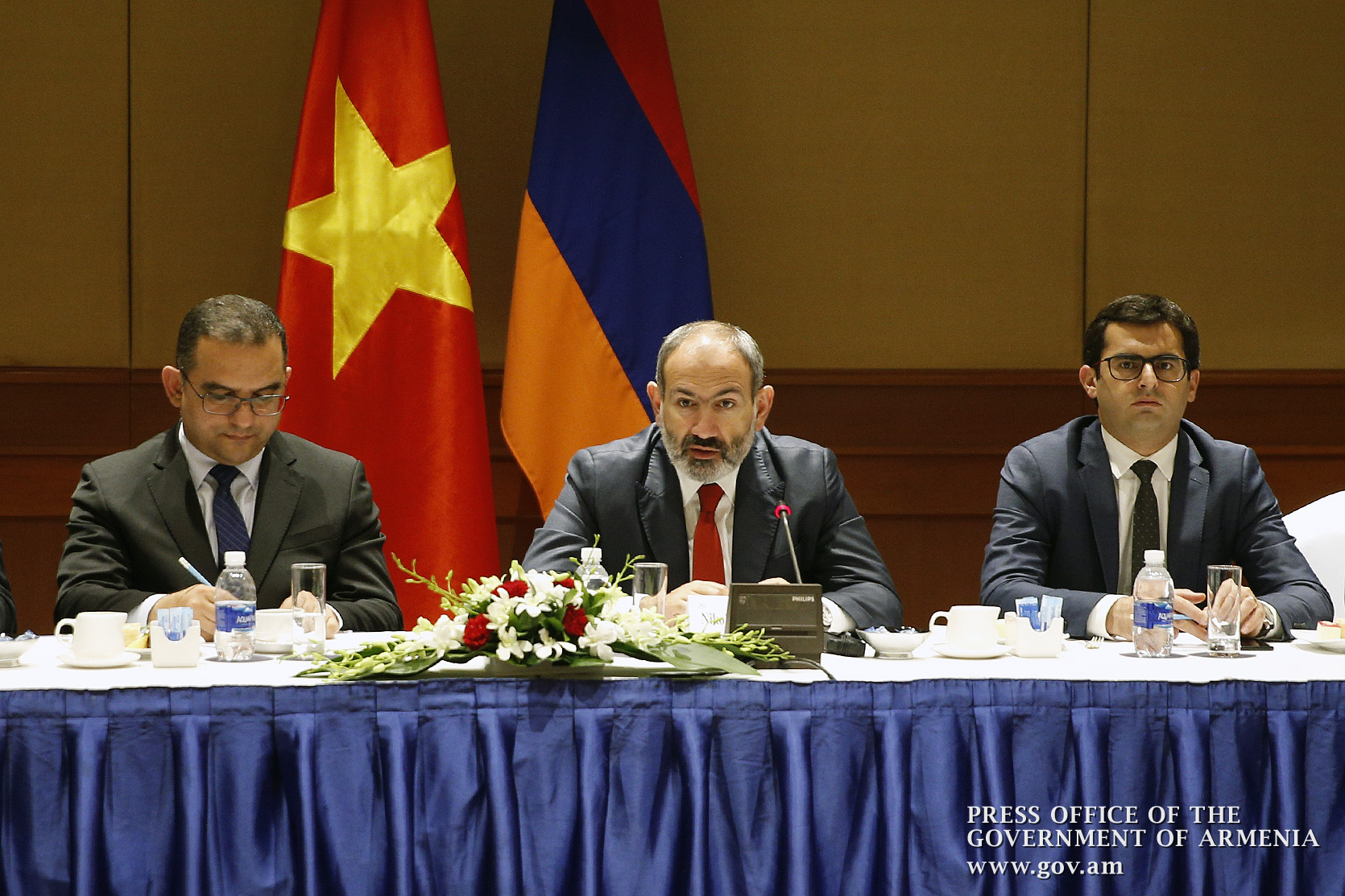 Armenian PM, Vietnamese businessmen discuss opportunities for implementing investment projects in Armenia