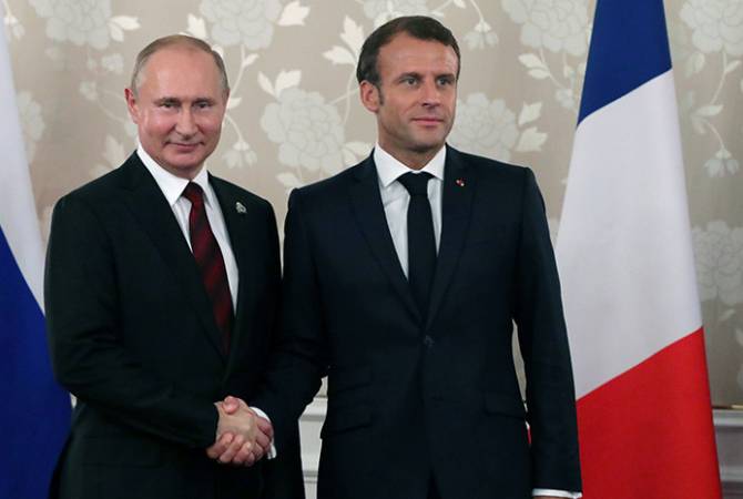 Russian, French Presidents discuss Nagorno-Karabakh conflict