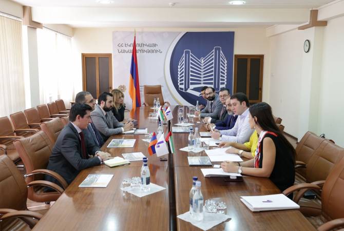 Minister of Economy Discusses With Investors Project On Building a $270 mln Skyscraper in Yerevan