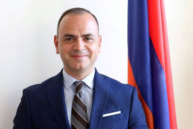Armenia’s Chief Commissioner for Diaspora Affairs Zareh Sinanyan departs for Cyprus