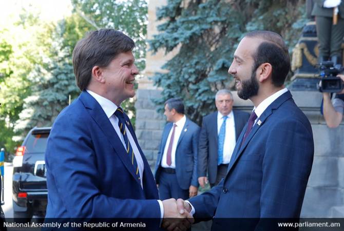 Speaker of Swedish Parliament completes official visit to Armenia