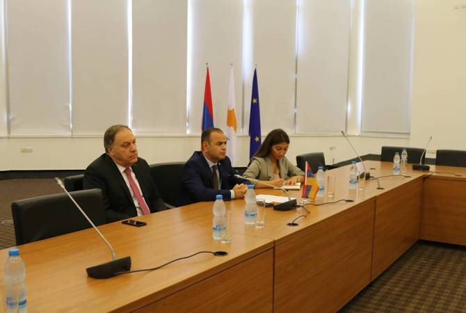 Armenia, Cyprus and Greece intensify cooperation on Diaspora affairs: Zareh Sinanyan meets officials in Cyprus