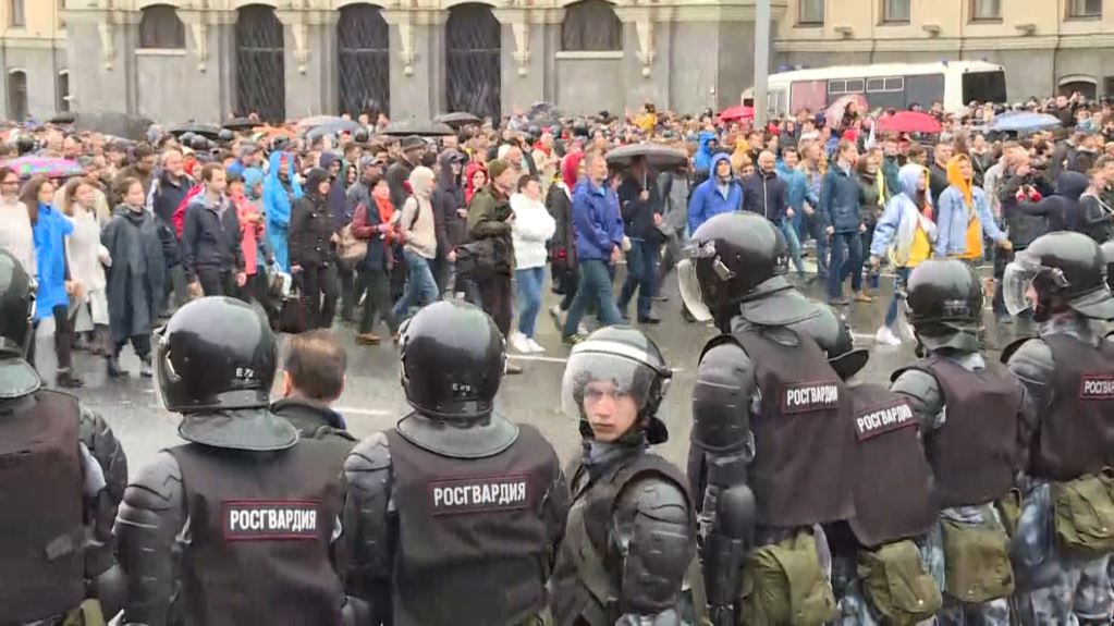 Russia: Hundreds Detained As Moscow, Other Cities Stage Fresh Protests – video