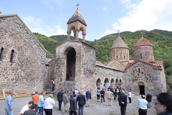 Members of Ministry of Foreign Affairs of Armenia Apparatus and Heads of Armenia’s diplomatic missions abroad commenced their visit to Artsakh