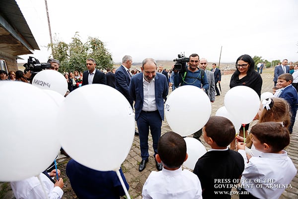 “I wish you would not dream of having a car, but of creating a new vehicle”- PM visits Vahan village secondary school on September 1