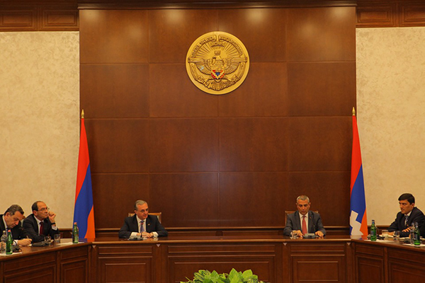 Joint Meeting of the Central Offices of the Foreign Ministries of the Republic of Artsakh and the Republic of Armenia