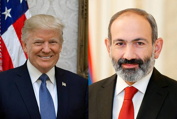 US welcomes Armenian government’s commitment directed to democratic reforms. Trump