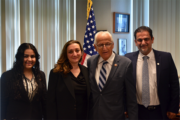 Armenian National Committee of New Jersey meets with Representative Pascrell during august recess