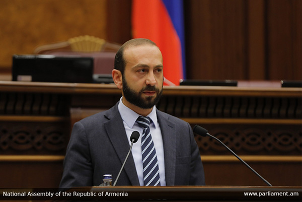 Ararat Mirzoyan’s extraordinary speech on the RA Constitutional Court and the situation created over it