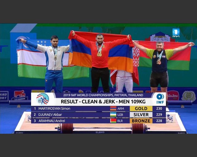 Simon Martirosyan wins 3 World Champion medals and breaks a world record