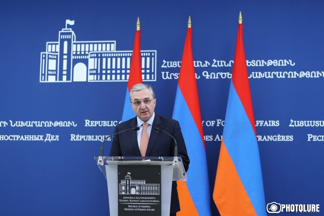 ‘We do not have the authority to speak on behalf of the people of Artsakh’: Zohrab Mnatsakanyan