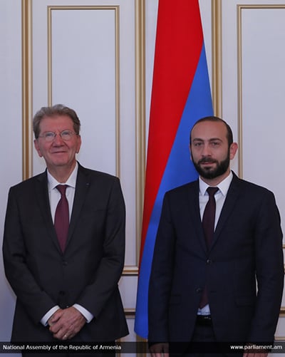 President of RA National Assembly Receives Delegation Led by Deputy Chair of France-Armenia Friendship Group, Chairman of France-Artsakh Friendship Circle