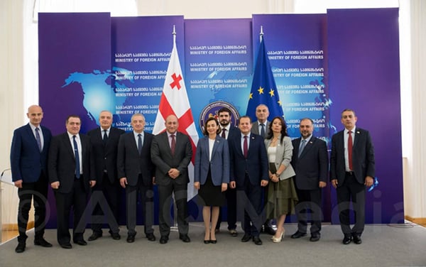 Meetings of delegation led by Lena Nazaryan in Georgia