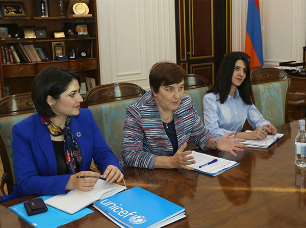 UNICEF to support family-oriented policies in Armenia
