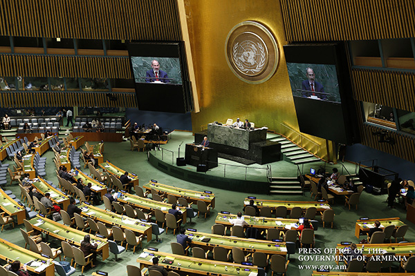 War of words at the UN General Assembly between Armenia, Azerbaijan and Turkey