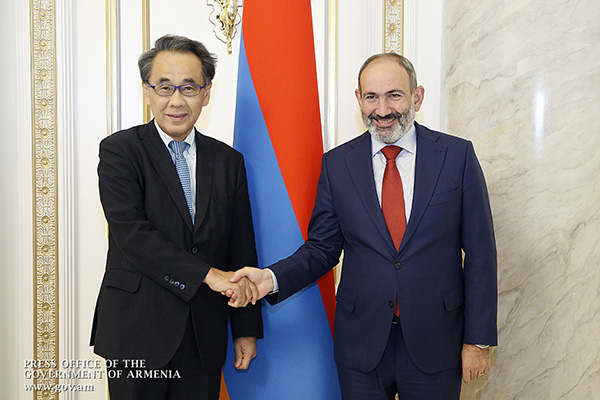 Nikol Pashinyan receives Japanese Prime Minister’s Special Adviser