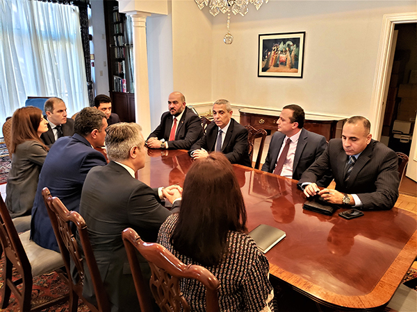 The working visit of Artsakh Foreign Minister Masis Mayilian to the USA has started