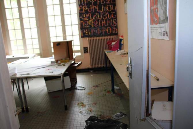 Another Armenian institution vandalized in France