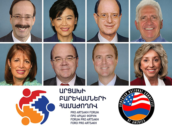 U.S. Congressional leaders salute International Pro Artsakh Forum