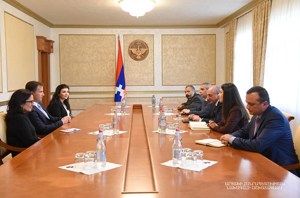 Bako Sahakyan noted with satisfaction that cooperation with the Armenian Assembly of America is on high level