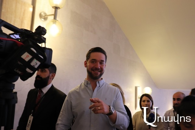 Alexis Ohanian: ‘Yerevan is at the center of the world’s attention during this congress’