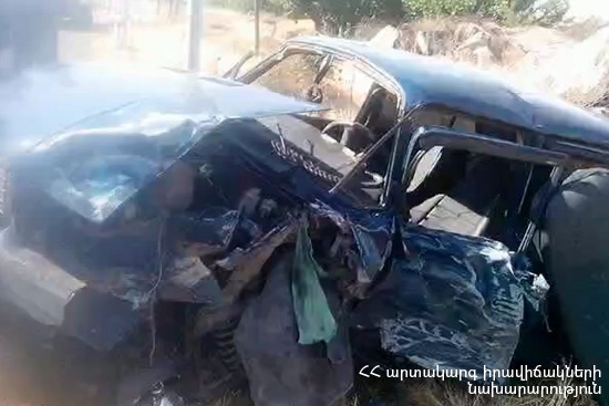 RTA on Kanakeravan-Mrgashen roadway: there were casualties