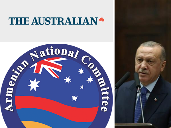 The Australian publishes letter by the Armenian National Committee of Australia protesting Erdogan Op-Ed