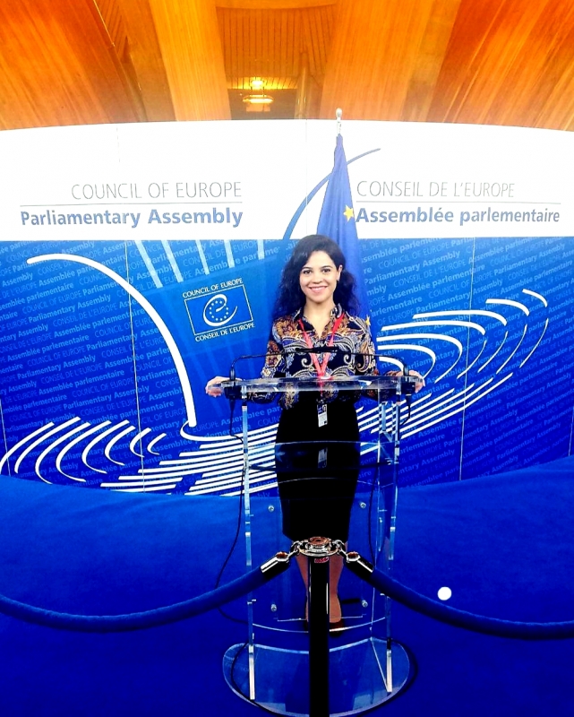 MP Tatevik Hayrapetyan’s speech at PACE: The sport is one of those special areas where discrimination has no place