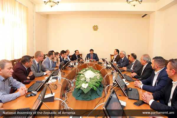 Meeting of the MFA Central Office staff and permanent representatives of Artsakh abroad